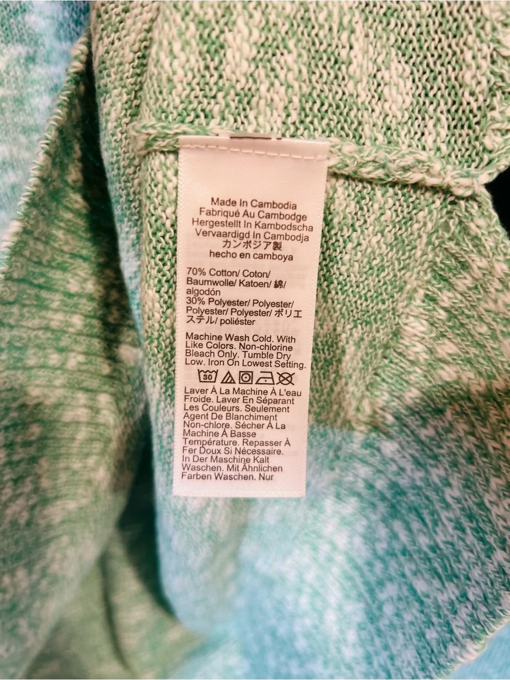 NEW J.Crew Mint Green Marled Crewneck Sweater